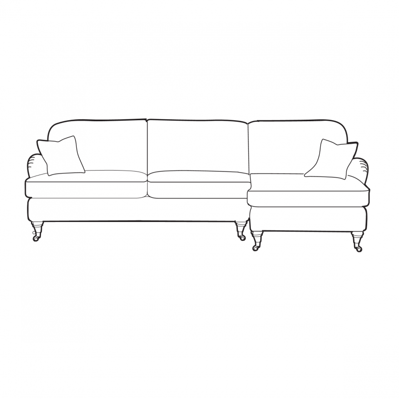 George Right Hand Facing Chaise Sofa