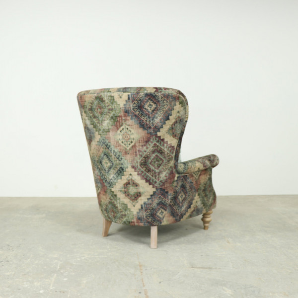 Non Buttoned Wing Chair Non Buttoned Wing Chair