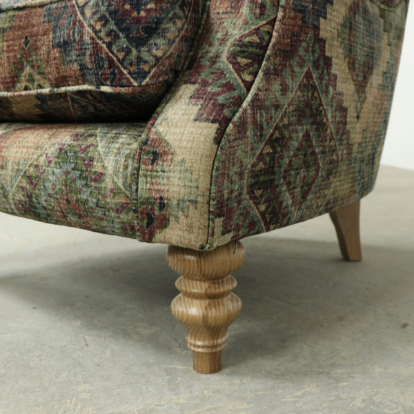 Non Buttoned Wing Chair Non Buttoned Wing Chair