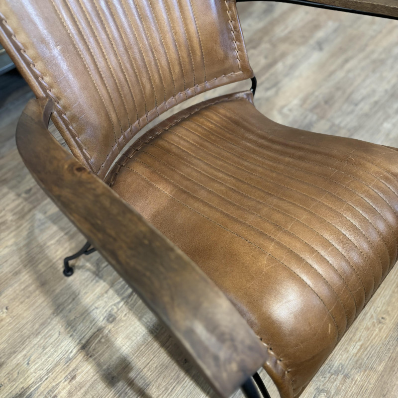 High Back Metal Chair Brown High Back Metal Chair Brown