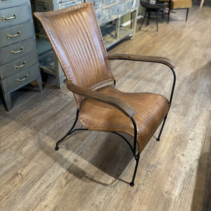 High Back Metal Chair Brown High Back Metal Chair Brown