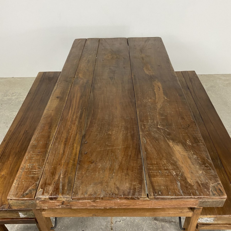 Folding Table & Benches Folding Table & Benches