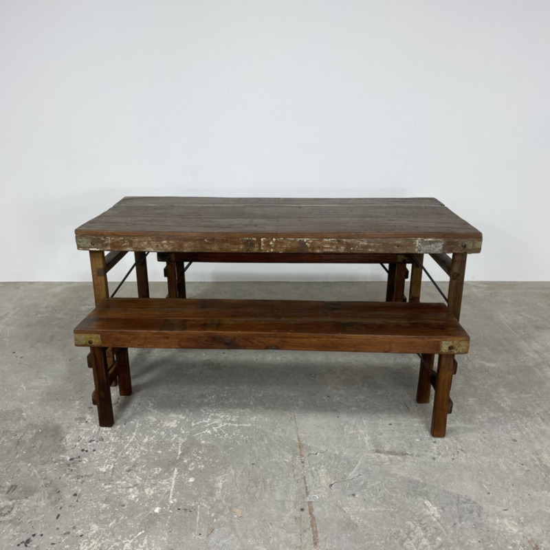 Folding Table & Benches Folding Table & Benches